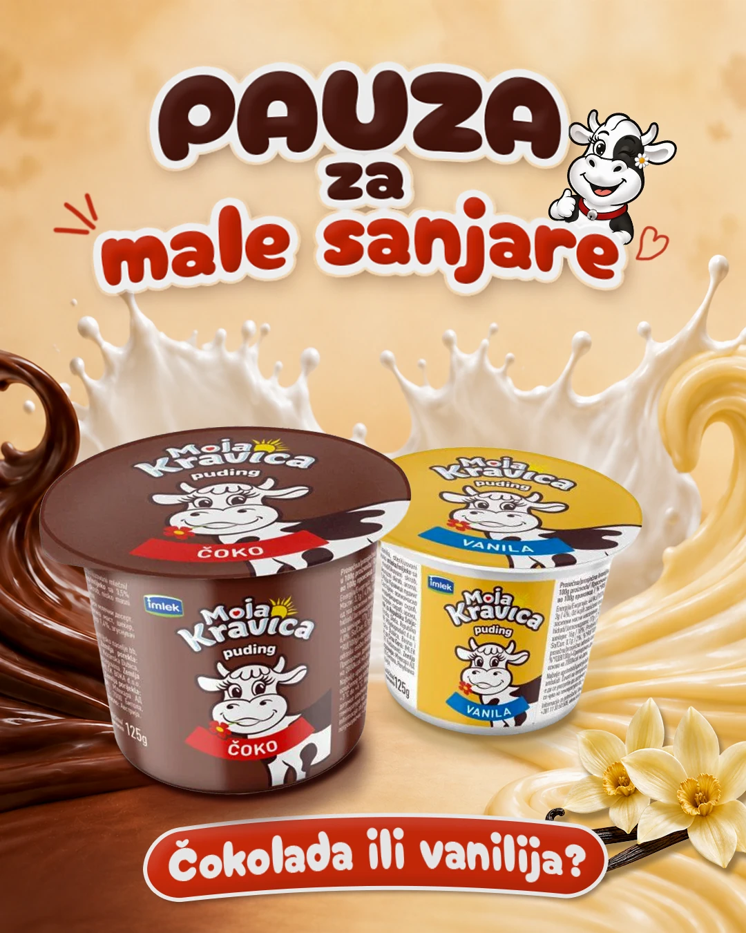 Moja Kravica produktni vizual Pauza za male sanjare