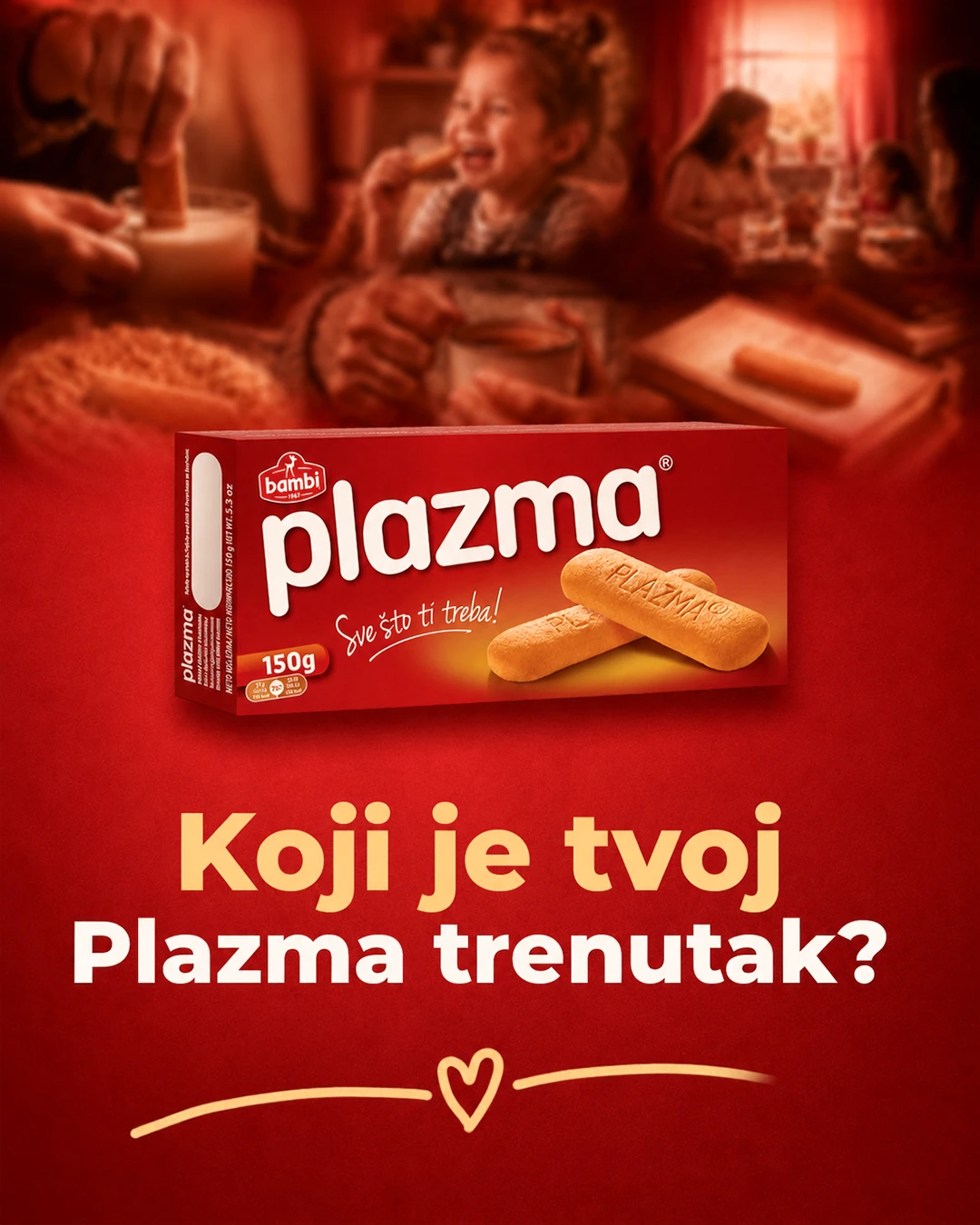Plazma produktni vizual Koji je tvoj Plazma trenutak