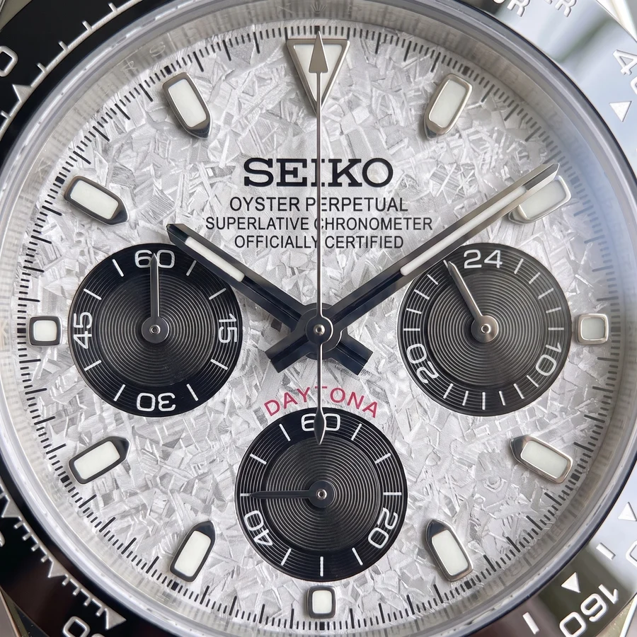 Close-up detalj brojčanika Seiko sata