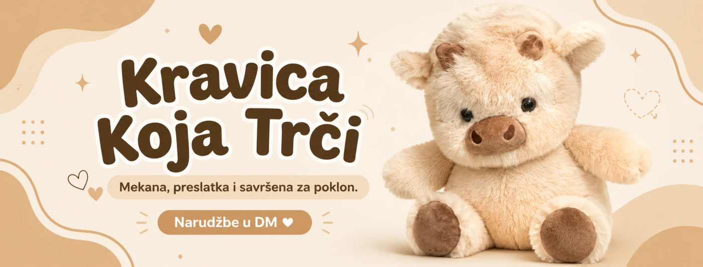 Kravica Koja Trči brend banner